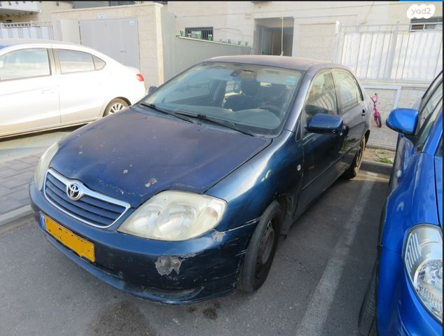 מודעת רכב טויוטה קורולה