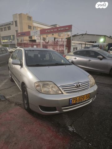 מודעת רכב טויוטה קורולה