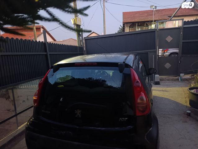 מודעת רכב פיג'ו 107