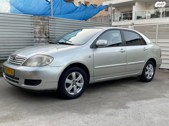 מודעת רכב טויוטה קורולה