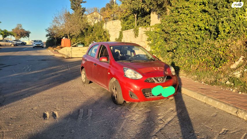 מודעת רכב ניסאן מיקרה