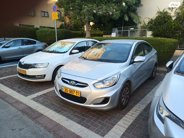 מודעת רכב יונדאי אקסנט i25
