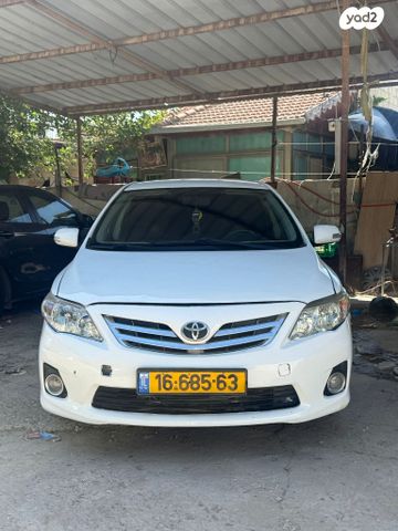 מודעת רכב טויוטה קורולה
