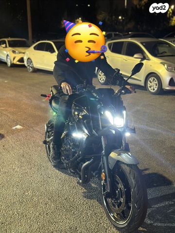 מודעת רכב ימאהה MT 07