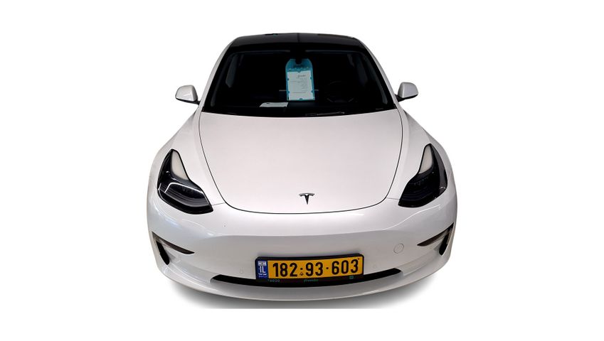 מודעת רכב טסלה מודל 3