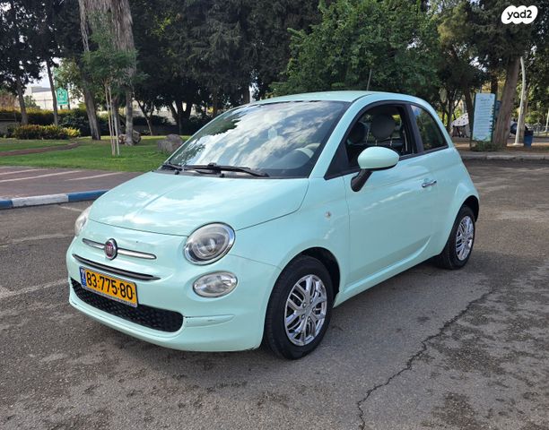 מודעת רכב פיאט 500