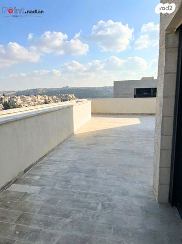 גג/ פנטהאוז, הציונות, קרית היובל, ירושלים