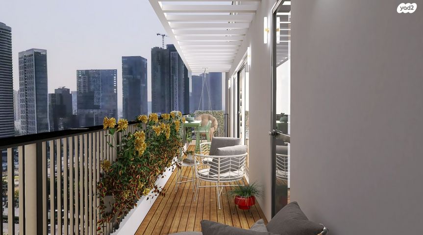 גג/ פנטהאוז, קליי 8, הצפון החדש - כיכר המדינה, תל אביב יפו