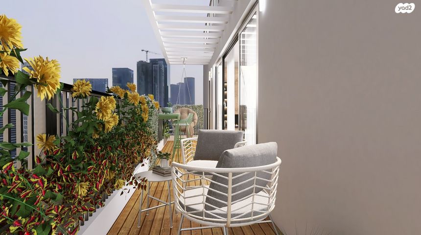 גג/ פנטהאוז, קליי 8, הצפון החדש - כיכר המדינה, תל אביב יפו