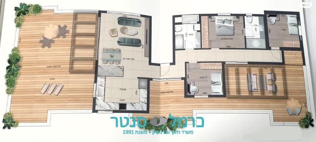 גג/ פנטהאוז, אחוזה, חיפה