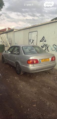 מודעת רכב טויוטה קורולה