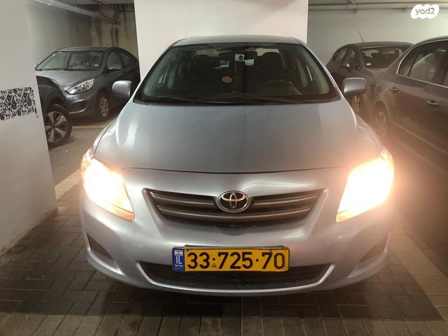 מודעת רכב טויוטה קורולה