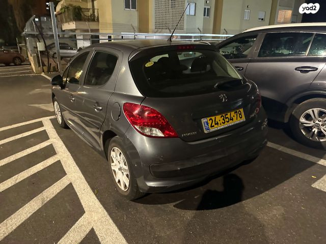 מודעת רכב פיג'ו 207