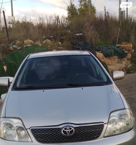 מודעת רכב טויוטה קורולה