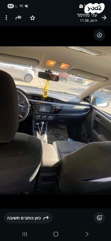 מודעת רכב טויוטה קורולה