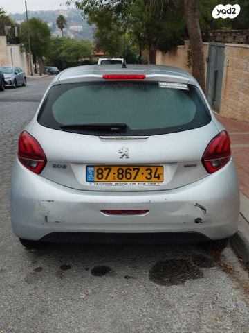 מודעת רכב פיג'ו 208