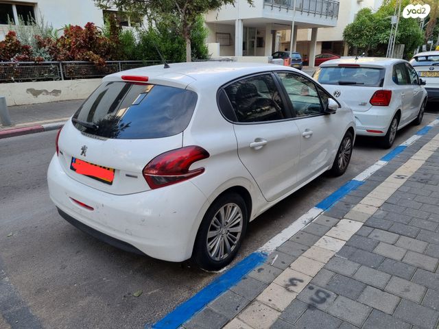 מודעת רכב פיג'ו 208