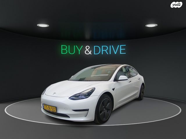 מודעת רכב טסלה מודל 3