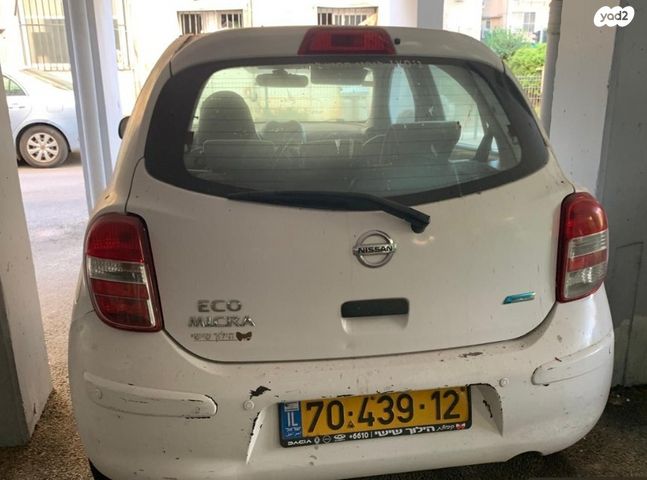 מודעת רכב ניסאן מיקרה