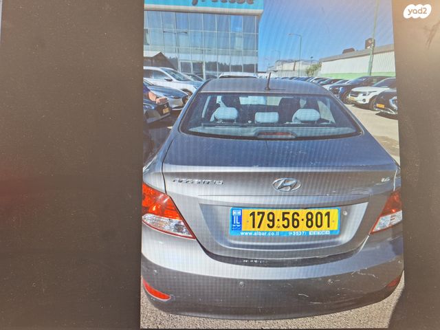 מודעת רכב יונדאי אקסנט i25