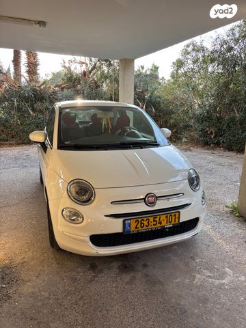 מודעת רכב פיאט 500