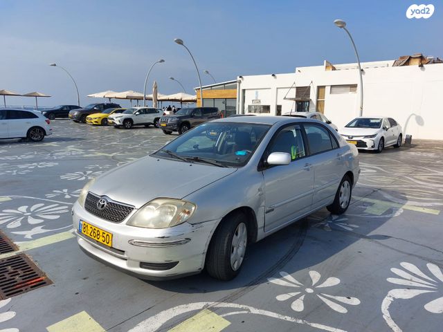 מודעת רכב טויוטה קורולה