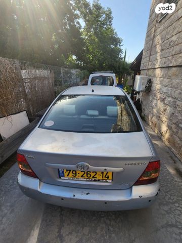 מודעת רכב טויוטה קורולה