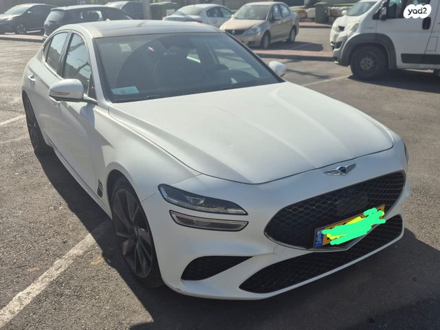 מודעת רכב ג'נסיס G70