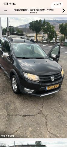 מודעת רכב דאצ'יה סנדרו Stepway