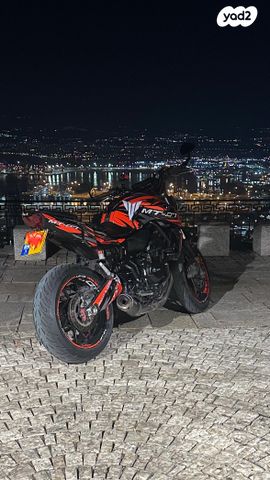 מודעת רכב ימאהה MT 07