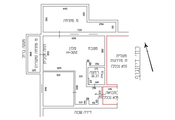 דירה, דיזנגוף 107, הצפון הישן - דרום, תל אביב יפו