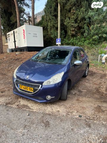 מודעת רכב פיג'ו 208