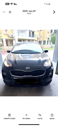 מודעת רכב קיה ספורטז'