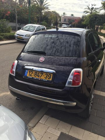 מודעת רכב פיאט 500