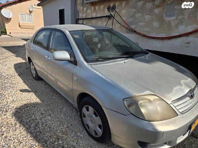 מודעת רכב טויוטה קורולה