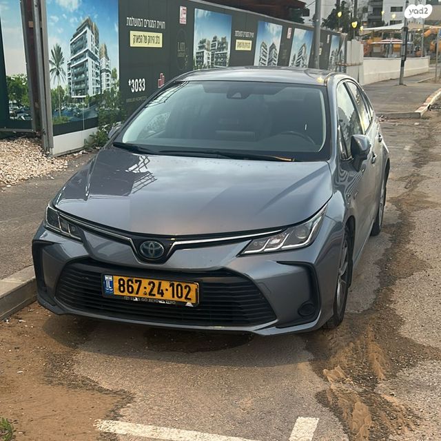 מודעת רכב טויוטה קורולה