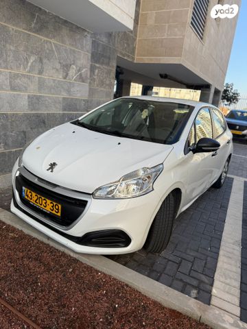 מודעת רכב פיג'ו 208