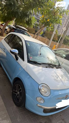 מודעת רכב פיאט 500