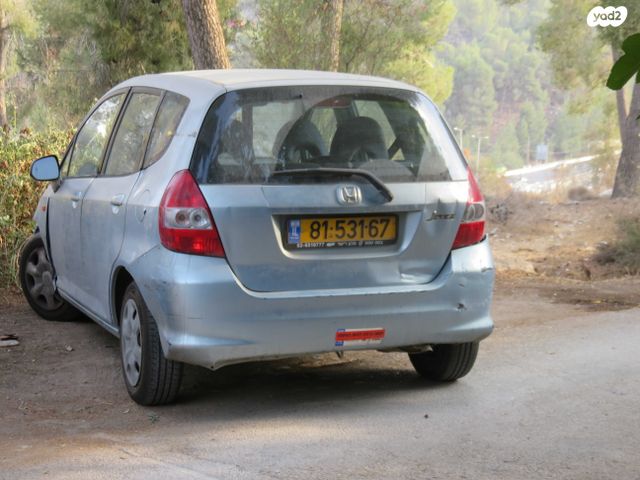 מודעת רכב הונדה ג'אז 