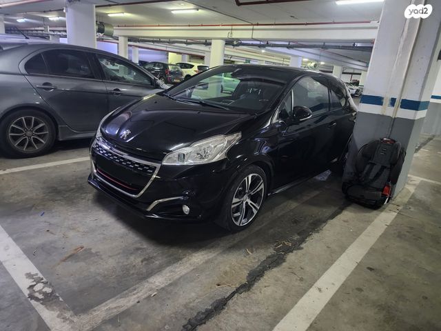 מודעת רכב פיג'ו 208