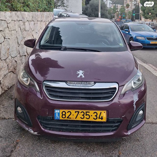 מודעת רכב פיג'ו 108