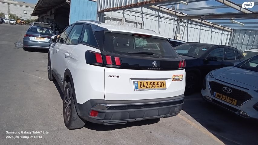 מודעת רכב פיג'ו 3008 2