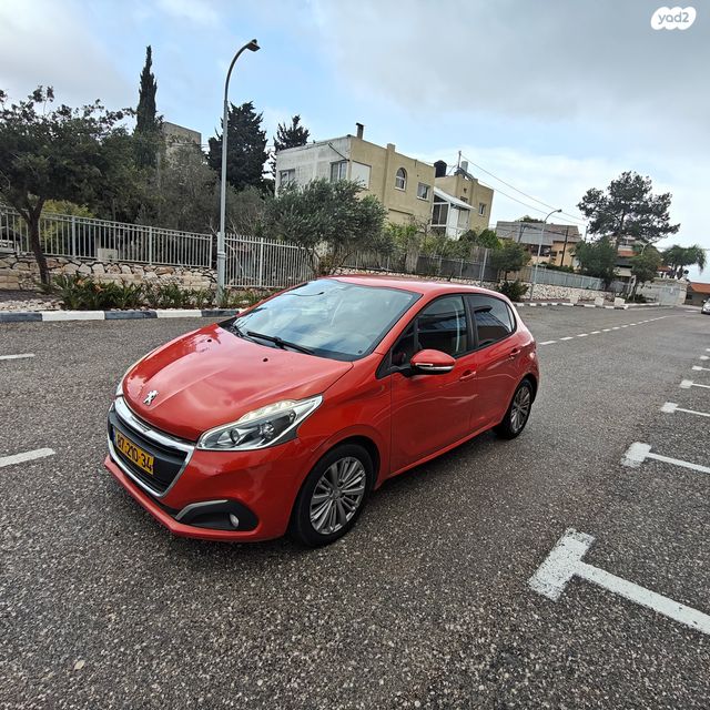 מודעת רכב פיג'ו 208