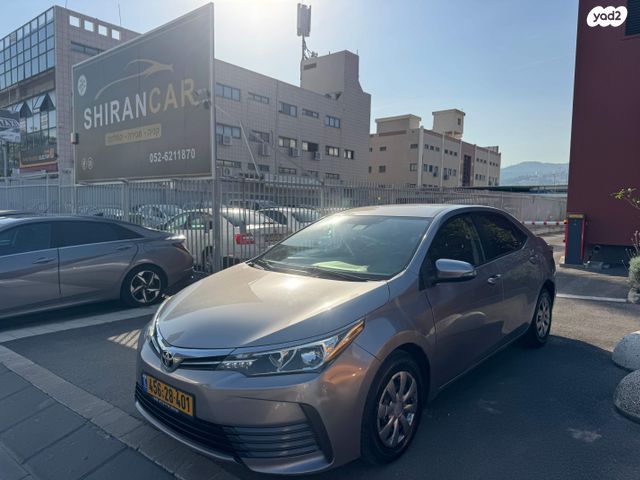 מודעת רכב טויוטה קורולה