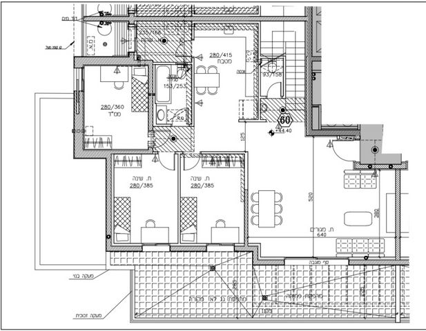 גג/ פנטהאוז, רחל המשוררת 6, נאות שמיר, יבנה