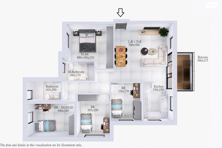 דירה, בקעה, ירושלים