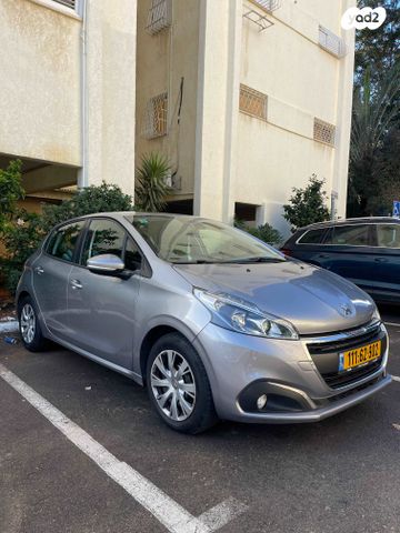 מודעת רכב פיג'ו 208