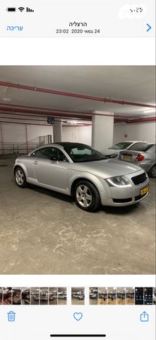 מודעת רכב אאודי TT