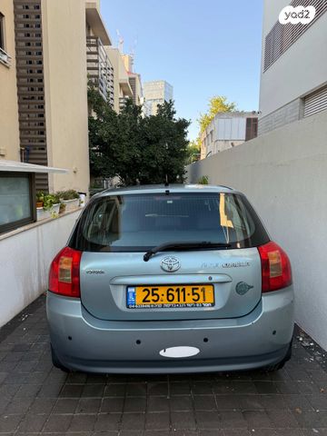 מודעת רכב טויוטה קורולה