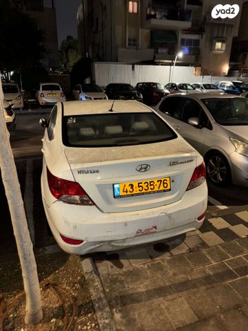 מודעת רכב יונדאי אקסנט i25